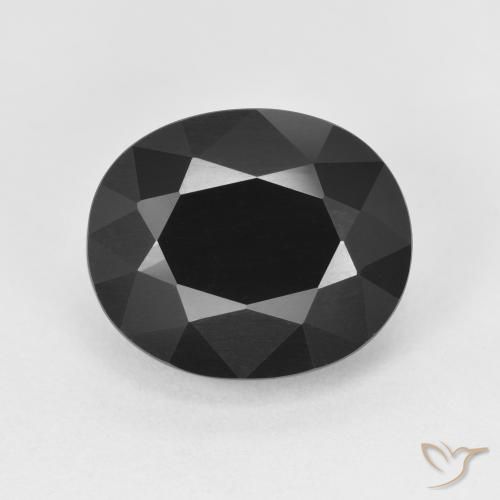 6.22ct Natural Schorl Tourmaline, Oval, Opaque