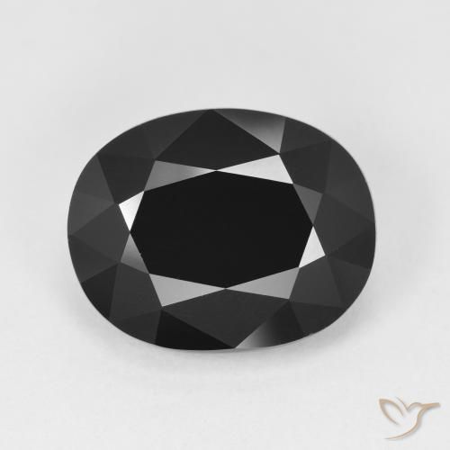 5.79ct Natural Schorl Tourmaline, Oval, Opaque