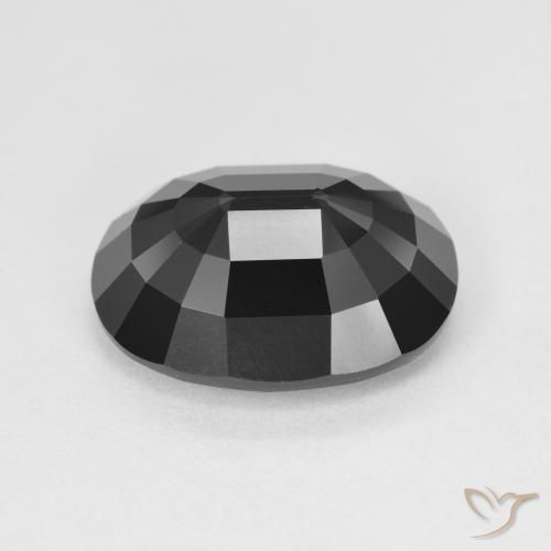 Tourmaline Gemstone in 13.3 x 10.5 mm Size for Sale, Tourmaline Stone in Schorl Color