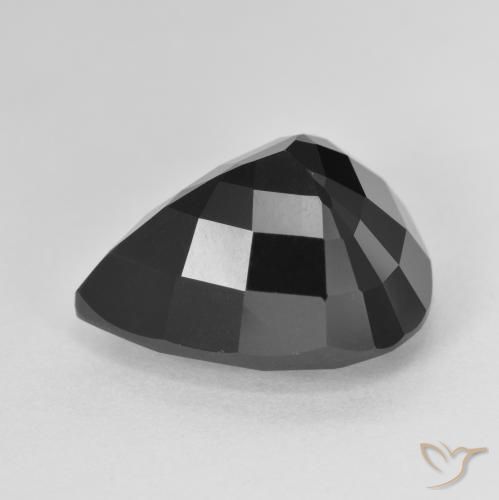 Tourmaline Gemstone in 16.4 x 14.3 mm Size for Sale, Tourmaline Stone in Schorl Color