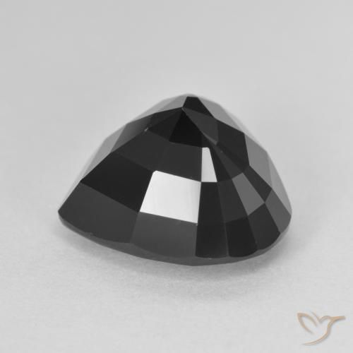 Tourmaline Gemstone in 12.5 x 11.5 mm Size for Sale, Tourmaline Stone in Schorl Color