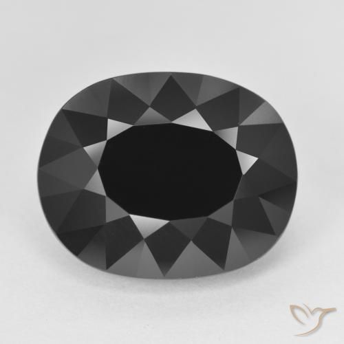 11.68ct Natural Schorl Tourmaline, Oval, Opaque