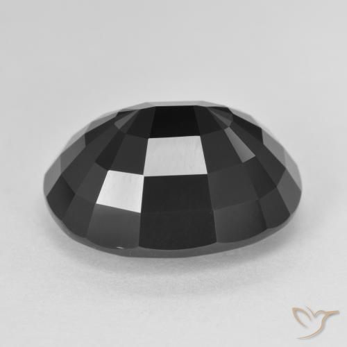 Tourmaline Gemstone in 15.7 x 12.5 mm Size for Sale, Tourmaline Stone in Schorl Color