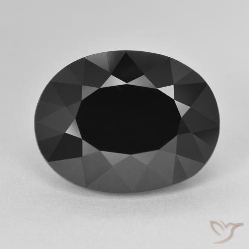 11.12ct Natural Schorl Tourmaline, Oval, Opaque