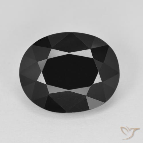 9.01ct Natural Schorl Tourmaline, Oval, Opaque