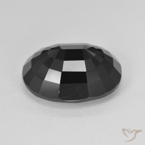 Tourmaline Gemstone in 14.9 x 12 mm Size for Sale, Tourmaline Stone in Schorl Color