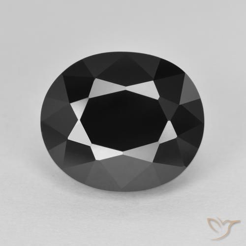 8.67ct Natural Schorl Tourmaline, Oval, Opaque