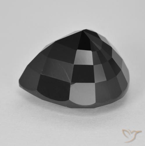 Tourmaline Gemstone in 15.9 x 14.1 mm Size for Sale, Tourmaline Stone in Schorl Color