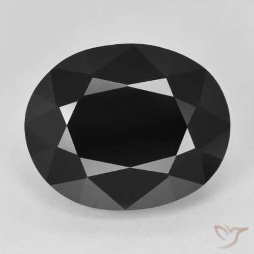 11.49ct Natural Schorl Tourmaline, Oval, Opaque