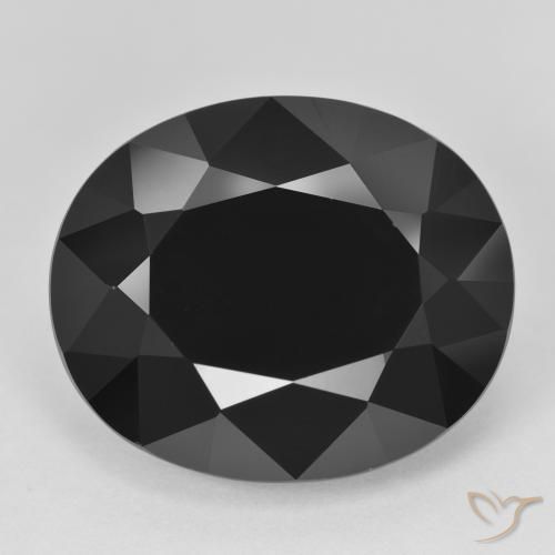 28.39ct Natural Schorl Tourmaline, Oval, Opaque