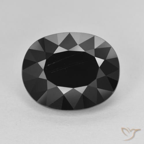 6.38ct Natural Schorl Tourmaline, Oval, Opaque