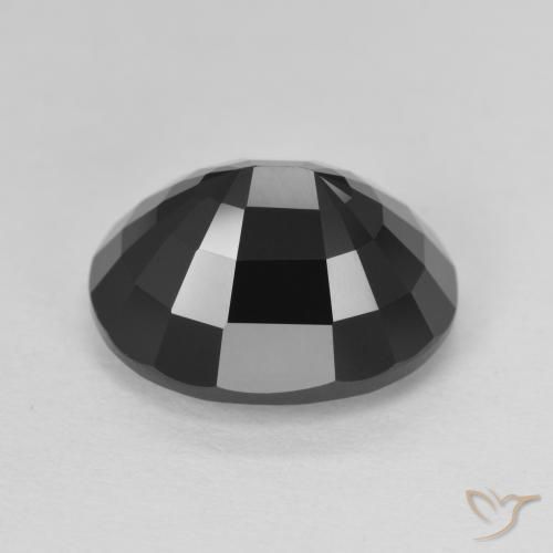 Tourmaline Gemstone in 12.8 x 10.5 mm Size for Sale, Tourmaline Stone in Schorl Color