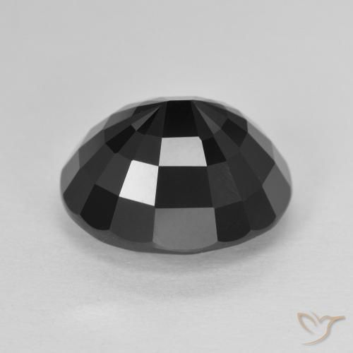 Tourmaline Gemstone in 12.2 x 10.8 mm Size for Sale, Tourmaline Stone in Schorl Color