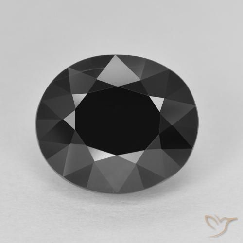 6.75ct Natural Schorl Tourmaline, Oval, Opaque