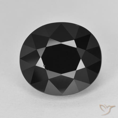 10.46ct Natural Schorl Tourmaline, Oval, Opaque