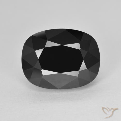 9.22ct Natural Schorl Tourmaline, Cushion, Opaque