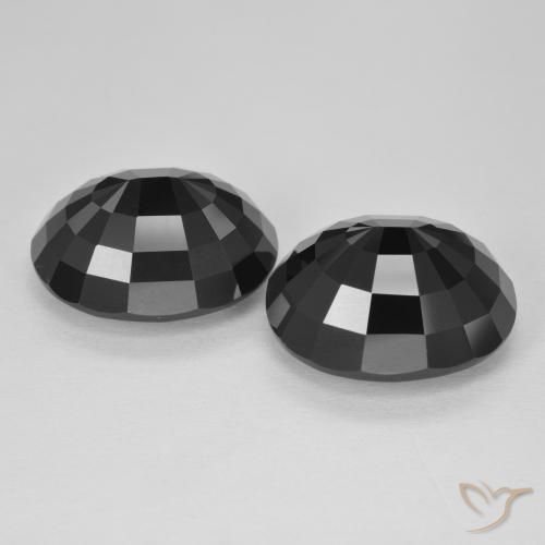 Tourmaline Gemstones in 14 x 12 mm (calibrated) Size for Sale, Tourmaline Stones in Schorl Color