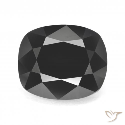 11.70ct Natural Schorl Tourmaline, Cushion, Opaque