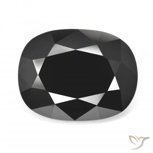20.56ct Natural Chorlo turmalina, Forma Cojín, Opaco, Photo A