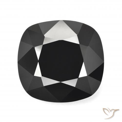 15.12ct Natural Schorl Tourmaline, Cushion, Opaque