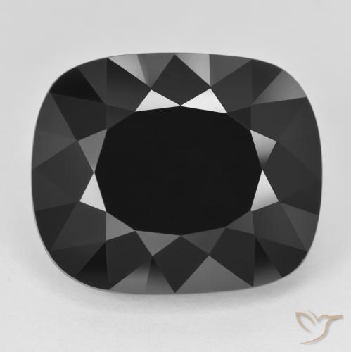 23.92ct Natural Schorl Tourmaline, Cushion, Opaque