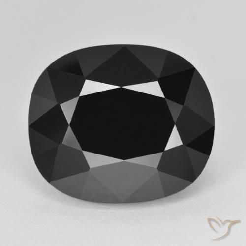 19.45ct Natural Schorl Tourmaline, Cushion, Opaque
