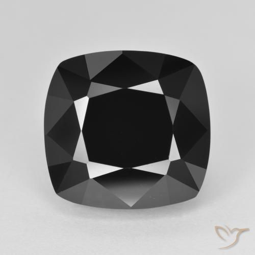 17.86ct Natural Schorl Tourmaline, Cushion, Opaque