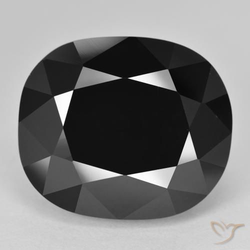 27.96ct Natural Schorl Tourmaline, Cushion, Opaque