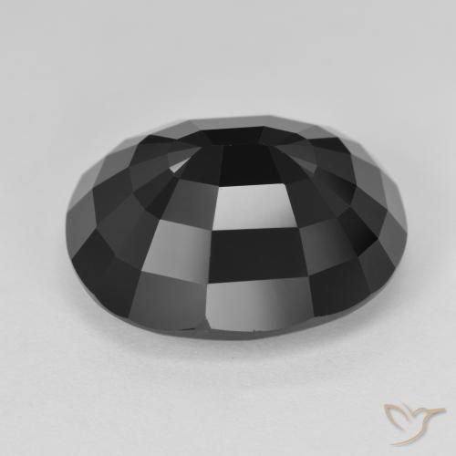 Tourmaline Gemstone in 19.1 x 16 mm Size for Sale, Tourmaline Stone in Schorl Color