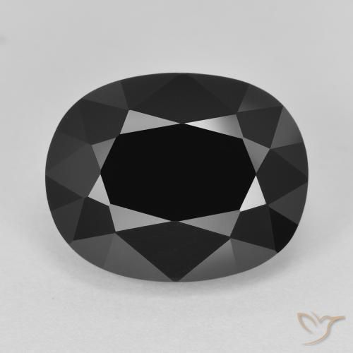 9.37ct Natural Schorl Tourmaline, Cushion, Opaque