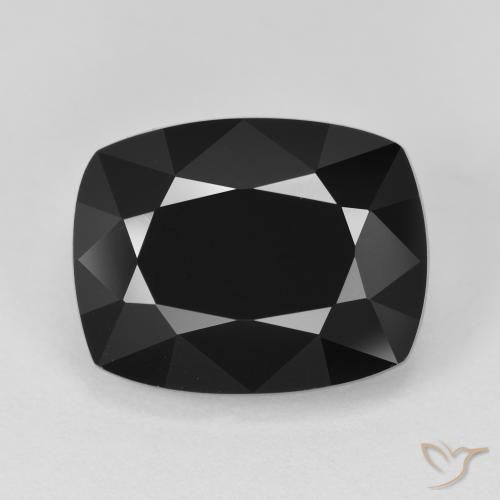 8.62ct Natural Schorl Tourmaline, Cushion, Opaque