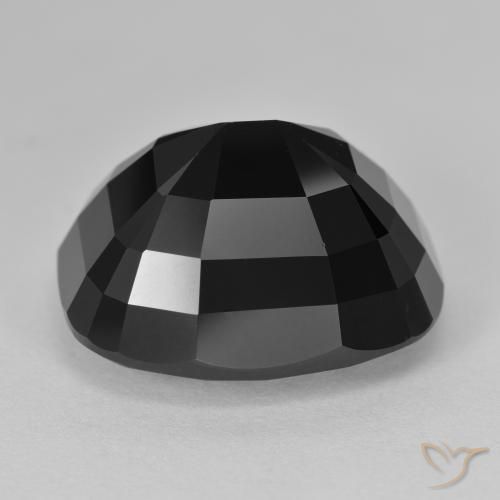 Tourmaline Gemstone in 19.5 x 16.6 mm Size for Sale, Tourmaline Stone in Schorl Color