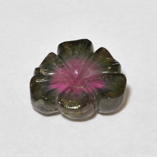 Tourmaline Gemstone in 12 x 12 mm (calibrated) Size for Sale, Tourmaline Stone in Watermelon Color
