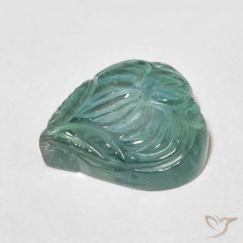 Tourmaline Gemstone in 14 x 12 mm (calibrated) Size for Sale, Tourmaline Stone in Grayish Green Color