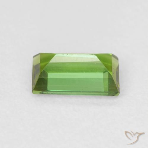 Tourmaline Gemstone in 6.6 x 4.1 mm Size for Sale, Tourmaline Stone in Dark Green Color