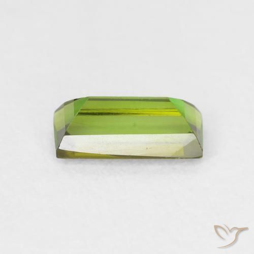 Tourmaline Gemstone in 8.2 x 3.7 mm Size for Sale, Tourmaline Stone in Brownish Green Color