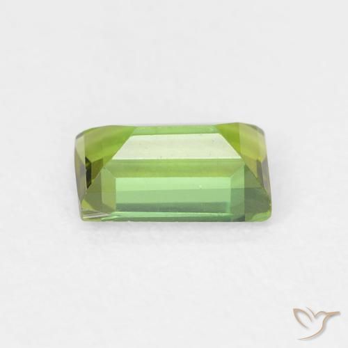 Tourmaline Gemstone in 6.5 x 4.2 mm Size for Sale, Tourmaline Stone in Earthy Green Color