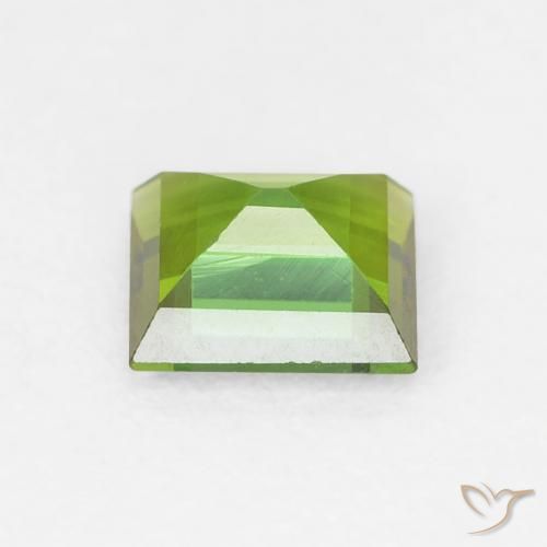 Tourmaline Gemstone in 5.1 x 4.6 mm Size for Sale, Tourmaline Stone in Earthy Green Color