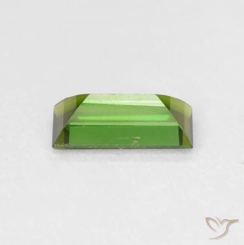 Tourmaline Gemstone in 8.4 x 4.1 mm Size for Sale, Tourmaline Stone in Earthy Green Color