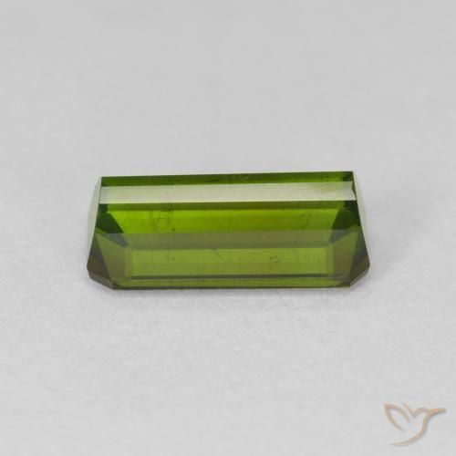 Tourmaline Gemstone in 11 x 5 mm Size for Sale, Tourmaline Stone in Forest Green Color