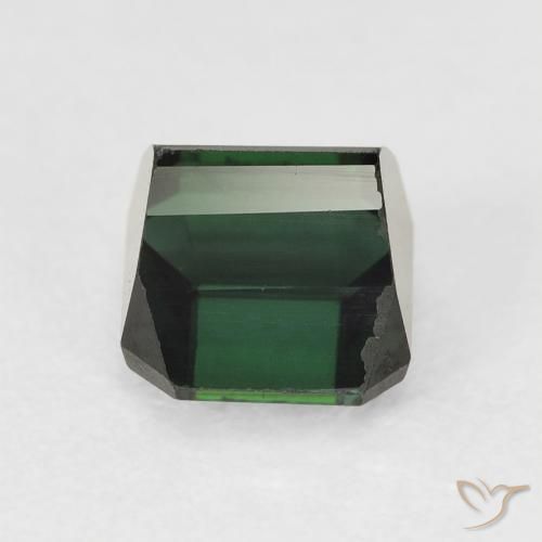 Tourmaline Gemstone in 6.3 x 5.7 mm Size for Sale, Tourmaline Stone in Deep Green Color