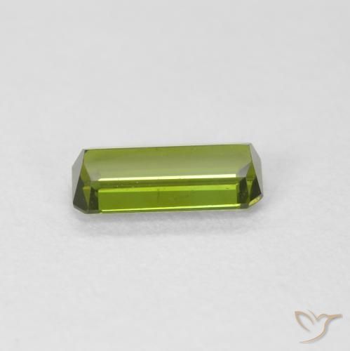 Tourmaline Gemstone in 7.3 x 3.5 mm Size for Sale, Tourmaline Stone in Medium Green Color
