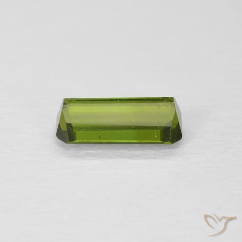 Tourmaline Gemstone in 7.7 x 3.8 mm Size for Sale, Tourmaline Stone in Medium Green Color