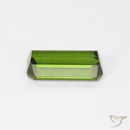 Tourmaline Gemstone in 8.6 x 4.2 mm Size for Sale, Tourmaline Stone in Yellowish Green Color