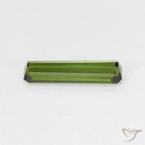 Tourmaline Gemstone in 10.8 x 3 mm Size for Sale, Tourmaline Stone in Yellowish Green Color