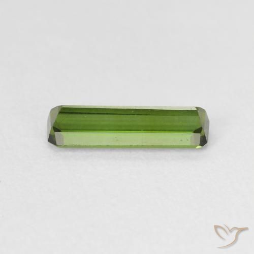 Tourmaline Gemstone in 10.8 x 3.3 mm Size for Sale, Tourmaline Stone in Deep Green Color