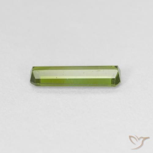 Tourmaline Gemstone in 10.9 x 3.4 mm Size for Sale, Tourmaline Stone in Forest Green Color