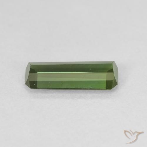 Tourmaline Gemstone in 9.9 x 4.2 mm Size for Sale, Tourmaline Stone in Yellowish Green Color
