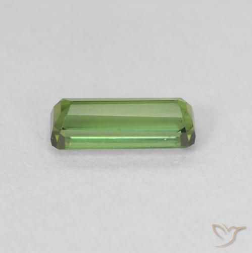 Tourmaline Gemstone in 8.4 x 3.4 mm Size for Sale, Tourmaline Stone in Deep Green Color