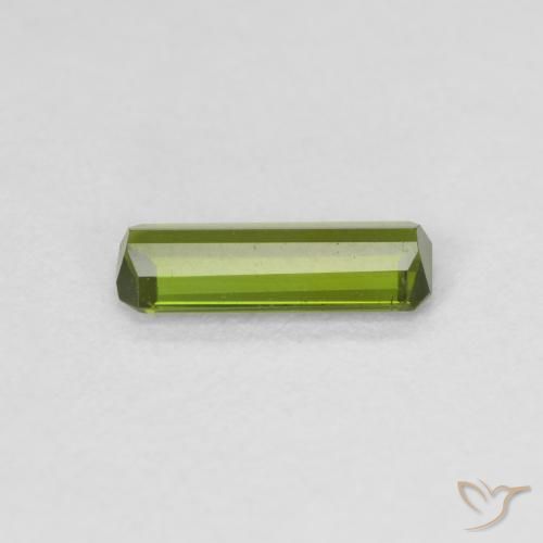 Tourmaline Gemstone in 8.9 x 3.3 mm Size for Sale, Tourmaline Stone in Medium Green Color
